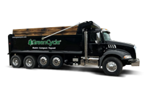 greencycle mulch delivery truck